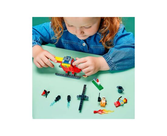 Конструктор LEGO City Пожарный вертолет 53 детали (60318), изображение 2