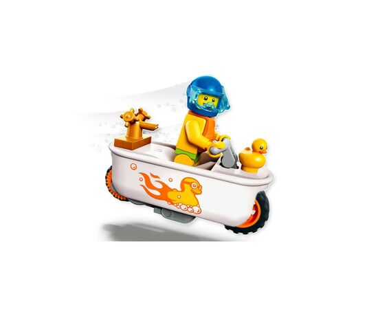 Конструктор LEGO City Каскадерский мотоцикл для игры в ванной 14 деталей (60333), изображение 4 Конструктор LEGO City Каскадерский мотоцикл для игры в ванной 14 деталей (60333), изображение 4