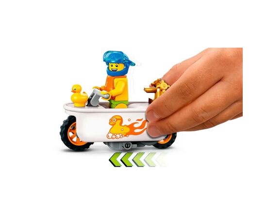 Конструктор LEGO City Каскадерский мотоцикл для игры в ванной 14 деталей (60333), изображение 5 Конструктор LEGO City Каскадерский мотоцикл для игры в ванной 14 деталей (60333), изображение 5