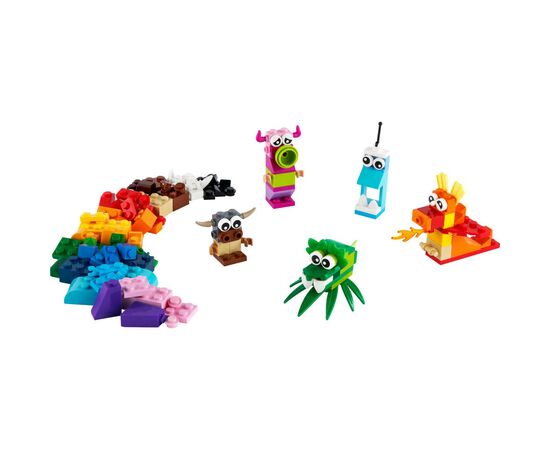 Конструктор LEGO Classic Оригинальные монстры 140 деталей (11017)