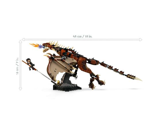 Конструктор LEGO Harry Potter Венгерский хвосторохий дракон 671 деталь (76406), изображение 7 Конструктор LEGO Harry Potter Венгерский хвосторохий дракон 671 деталь (76406), изображение 7