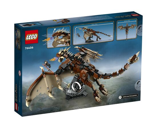 Конструктор LEGO Harry Potter Венгерский хвосторохий дракон 671 деталь (76406), изображение 9 Конструктор LEGO Harry Potter Венгерский хвосторохий дракон 671 деталь (76406), изображение 9