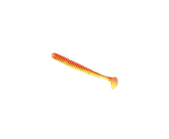 Силикон рыболовный Nomura Gator 75мм 2,5гр. цвет-067 (red yellow glitter) 10шт (NM70006707)