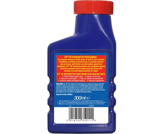 Присадка автомобільна STP Oil Treatment for Petrol Engines, 300мл (74368), зображення 2