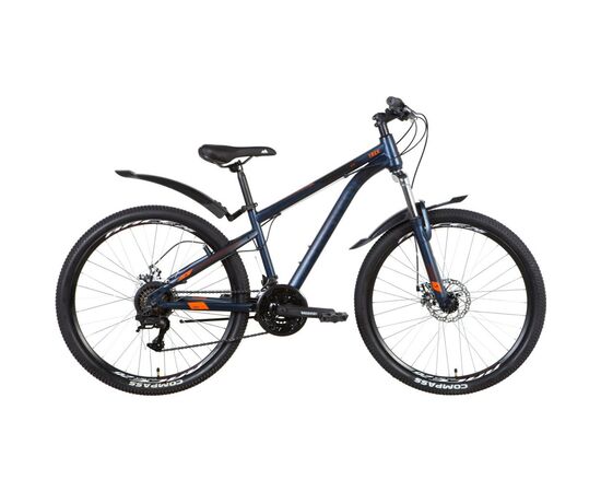 Велосипед Discovery 26" Trek AM DD рама-13" 2022 Blue/Black (OPS-DIS-26-473)