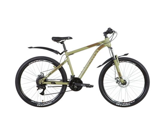 Велосипед Discovery 26" Trek AM DD рама-13" 2022 Dark Grey/Blue (OPS-DIS-26-470)