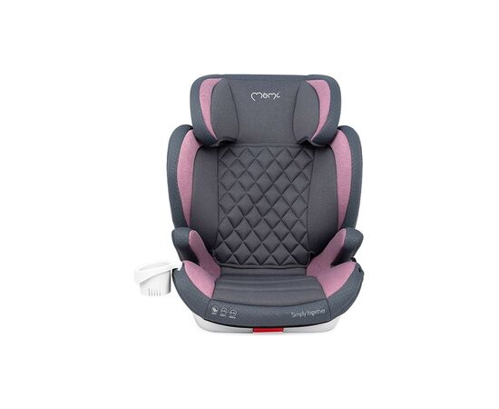 Автокресло MoMi Quick Fix (15-36кг) pink (FOSA00005), изображение 2 Автокресло MoMi Quick Fix (15-36кг) pink (FOSA00005), изображение 2