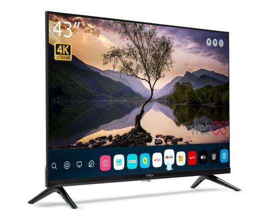Телевизор Vinga S43UHD25BWEB, изображение 3 Телевизор Vinga S43UHD25BWEB, изображение 3