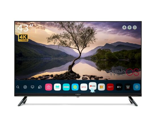Телевізор Vinga S43UHD25BWEB