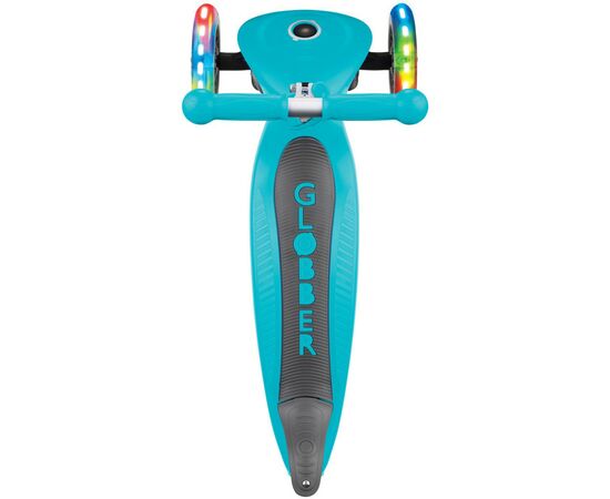 Самокат Globber Primo Foldable Lights бирюзовый (432-105-2), изображение 7 Самокат Globber Primo Foldable Lights бирюзовый (432-105-2), изображение 7