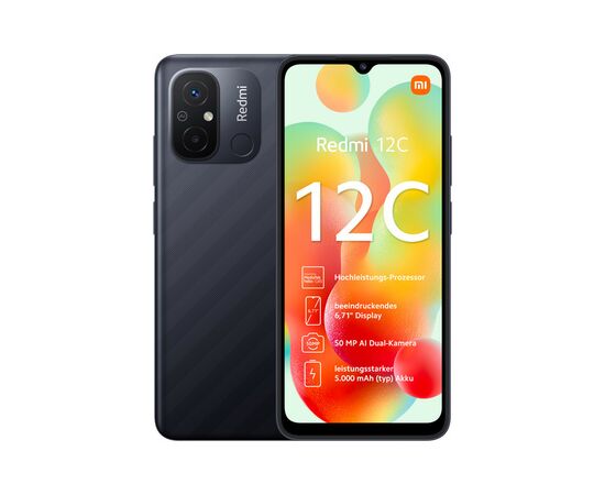 Мобильный телефон Xiaomi Redmi 12C 3/32GB Graphite Gray