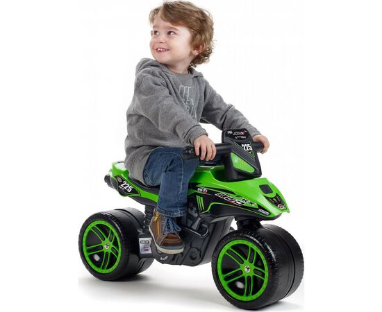 Беговел Falk Moto Kawasaki KX Bud Racing Зеленый (502KX), изображение 3 Беговел Falk Moto Kawasaki KX Bud Racing Зеленый (502KX), изображение 3