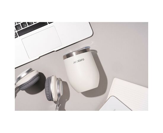 Термокружка Ardesto Compact Mug 350 мл White (AR2635MMW), изображение 2 Термокружка Ardesto Compact Mug 350 мл White (AR2635MMW), изображение 2
