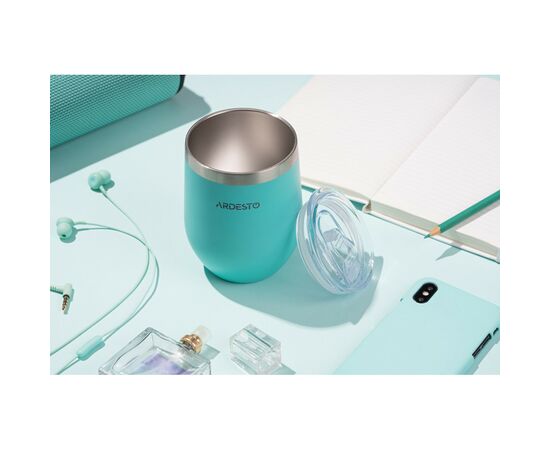 Термокружка Ardesto Compact Mug 350 мл Blue (AR2635MMS), изображение 4 Термокружка Ardesto Compact Mug 350 мл Blue (AR2635MMS), изображение 4