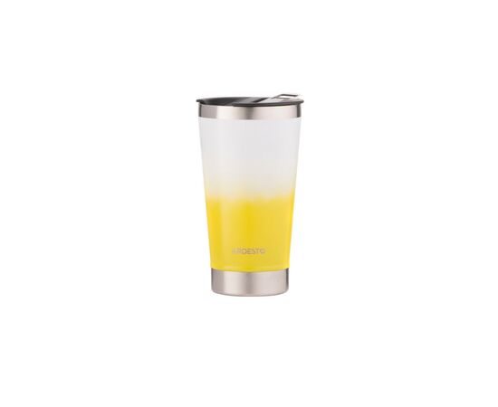 Термокружка Ardesto Bright City 470 мл Yellow (AR2647YL), зображення 2
