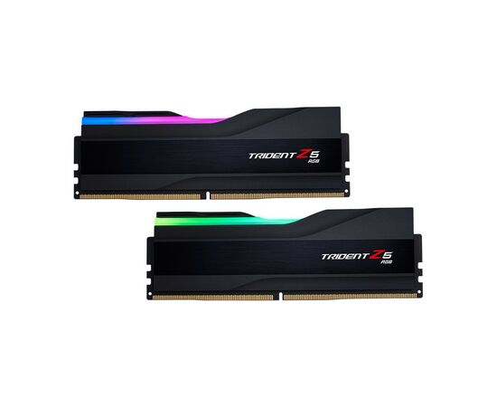 Модуль памяти для компьютера DDR5 64GB (2x32GB) 6000 MHz Trident Z5 RGB G.Skill (F5-6000J3238G32GX2-TZ5RK), изображение 2 Модуль памяти для компьютера DDR5 64GB (2x32GB) 6000 MHz Trident Z5 RGB G.Skill (F5-6000J3238G32GX2-TZ5RK), изображение 2