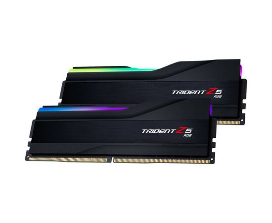 Модуль памяти для компьютера DDR5 64GB (2x32GB) 6400 MHz Trident Z5 RGB G.Skill (F5-6400J3239G32GX2-TZ5RK), изображение 4 Модуль памяти для компьютера DDR5 64GB (2x32GB) 6400 MHz Trident Z5 RGB G.Skill (F5-6400J3239G32GX2-TZ5RK), изображение 4