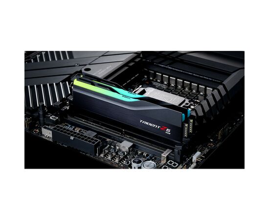 Модуль памяти для компьютера DDR5 64GB (2x32GB) 6400 MHz Trident Z5 RGB G.Skill (F5-6400J3239G32GX2-TZ5RK), изображение 5 Модуль памяти для компьютера DDR5 64GB (2x32GB) 6400 MHz Trident Z5 RGB G.Skill (F5-6400J3239G32GX2-TZ5RK), изображение 5