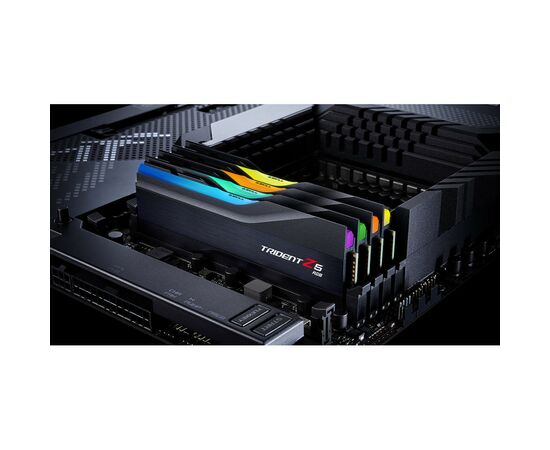 Модуль памяти для компьютера DDR5 64GB (2x32GB) 6400 MHz Trident Z5 RGB G.Skill (F5-6400J3239G32GX2-TZ5RK), изображение 6 Модуль памяти для компьютера DDR5 64GB (2x32GB) 6400 MHz Trident Z5 RGB G.Skill (F5-6400J3239G32GX2-TZ5RK), изображение 6
