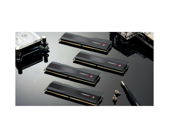 Модуль памяти для компьютера DDR5 64GB (2x32GB) 6400 MHz Trident Z5 RGB G.Skill (F5-6400J3239G32GX2-TZ5RK), изображение 8 Модуль памяти для компьютера DDR5 64GB (2x32GB) 6400 MHz Trident Z5 RGB G.Skill (F5-6400J3239G32GX2-TZ5RK), изображение 8