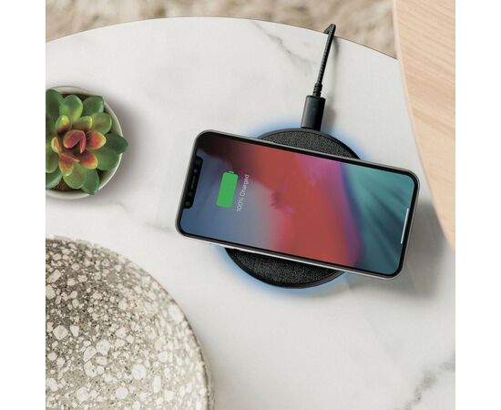 Зарядний пристрій MAKE wireless 15W Black (MQI-P102BK), зображення 3 Зарядний пристрій MAKE wireless 15W Black (MQI-P102BK), зображення 3