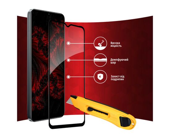 Скло захисне Intaleo Full Glue Realme C30 (1283126546198), зображення 4 Скло захисне Intaleo Full Glue Realme C30 (1283126546198), зображення 4