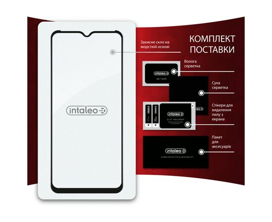 Стекло защитное Intaleo Full Glue Realme C30S (1283126551918), изображение 7 Стекло защитное Intaleo Full Glue Realme C30S (1283126551918), изображение 7