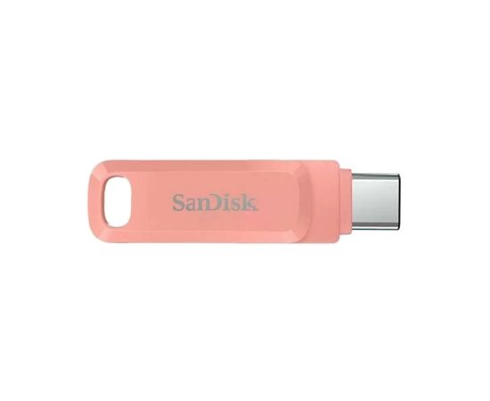 USB флеш накопитель SanDisk 256GB Ultra Dual Drive Go USB 3.0/Type-C Peach (SDDDC3-256G-G46PC), изображение 5 USB флеш накопитель SanDisk 256GB Ultra Dual Drive Go USB 3.0/Type-C Peach (SDDDC3-256G-G46PC), изображение 5