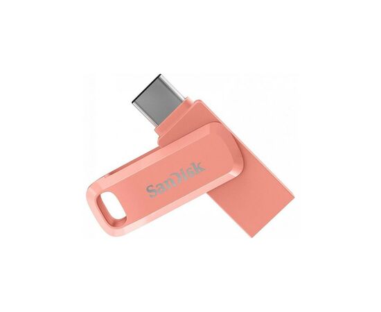 USB флеш накопитель SanDisk 256GB Ultra Dual Drive Go USB 3.0/Type-C Peach (SDDDC3-256G-G46PC)
