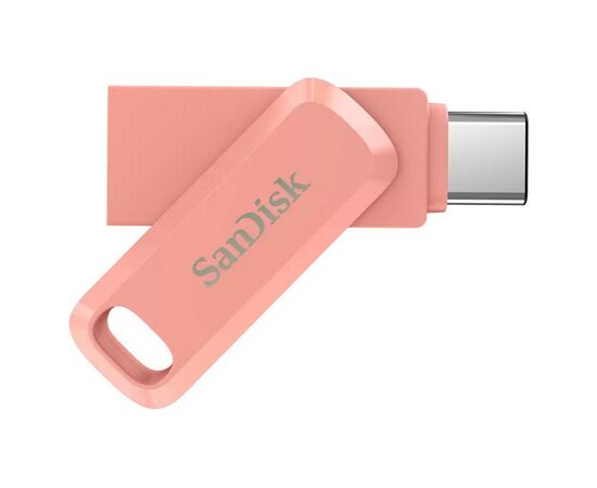 USB флеш накопитель SanDisk 128GB Ultra Dual Drive Go Type-C Peach (SDDDC3-128G-G46PC), изображение 2 USB флеш накопитель SanDisk 128GB Ultra Dual Drive Go Type-C Peach (SDDDC3-128G-G46PC), изображение 2