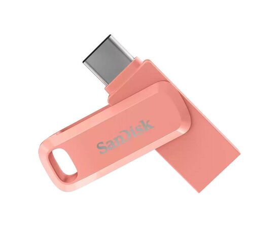 USB флеш накопитель SanDisk 128GB Ultra Dual Drive Go Type-C Peach (SDDDC3-128G-G46PC), изображение 4 USB флеш накопитель SanDisk 128GB Ultra Dual Drive Go Type-C Peach (SDDDC3-128G-G46PC), изображение 4