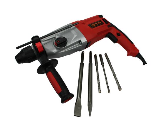 Перфоратор GTM RH28/850EV 3,2Дж, 850Вт, 6-28мм (RH28/850EV), изображение 2 Перфоратор GTM RH28/850EV 3,2Дж, 850Вт, 6-28мм (RH28/850EV), изображение 2