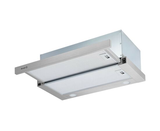 Вытяжка кухонная Borgio TLF (TR) 50 inox, изображение 2 Вытяжка кухонная Borgio TLF (TR) 50 inox, изображение 2