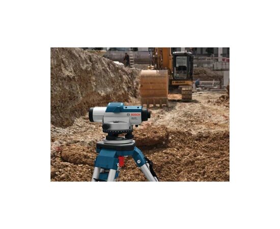 Оптичний нівелір Bosch GOL 20 D + BT 160 + GR 500 (0.601.068.402), зображення 4 Оптичний нівелір Bosch GOL 20 D + BT 160 + GR 500 (0.601.068.402), зображення 4