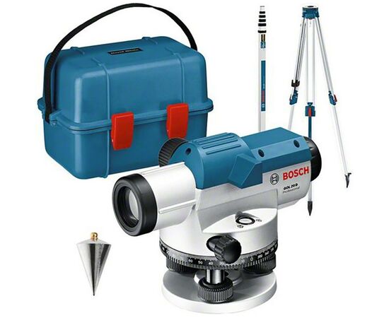 Оптичний нівелір Bosch GOL 20 D + BT 160 + GR 500 (0.601.068.402)