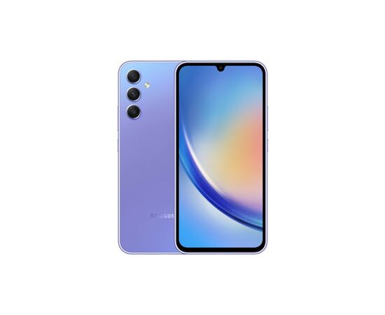Мобильный телефон Samsung Galaxy A34 5G 8/256Gb Light Violet (SM-A346ELVESEK)