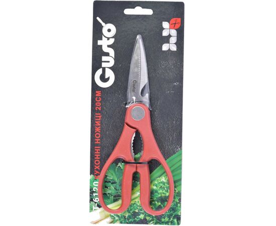 Кухонные ножницы Gusto 20 см (GT-6120), изображение 2 Кухонные ножницы Gusto 20 см (GT-6120), изображение 2
