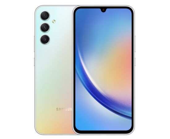 Мобильный телефон Samsung Galaxy A34 5G 8/256Gb Silver (SM-A346EZSESEK)