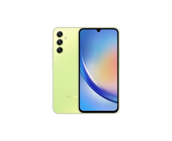 Мобільний телефон Samsung Galaxy A34 5G 6/128Gb Light Green (SM-A346ELGASEK)