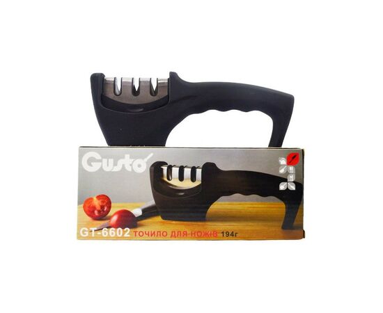 Точилка для ножей Gusto 194 г (GT-6602), изображение 3 Точилка для ножей Gusto 194 г (GT-6602), изображение 3