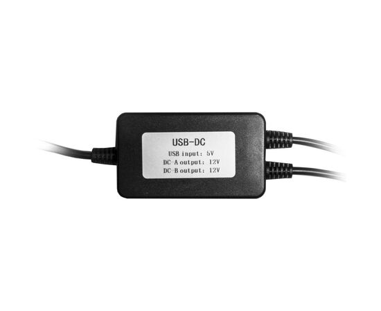 Кабель живлення USB to DC-DC-12 XoKo (XK-DC-DC-12), зображення 2 Кабель живлення USB to DC-DC-12 XoKo (XK-DC-DC-12), зображення 2