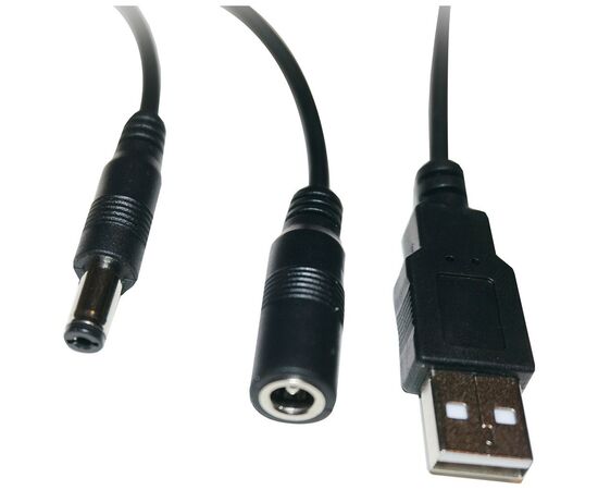 Кабель живлення USB to DC-DC-12 XoKo (XK-DC-DC-12), зображення 3 Кабель живлення USB to DC-DC-12 XoKo (XK-DC-DC-12), зображення 3
