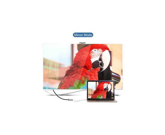 Переходник USB2.0 Type-C to HDMI V1.4b 40273 white Ugreen (40273), изображение 6 Переходник USB2.0 Type-C to HDMI V1.4b 40273 white Ugreen (40273), изображение 6