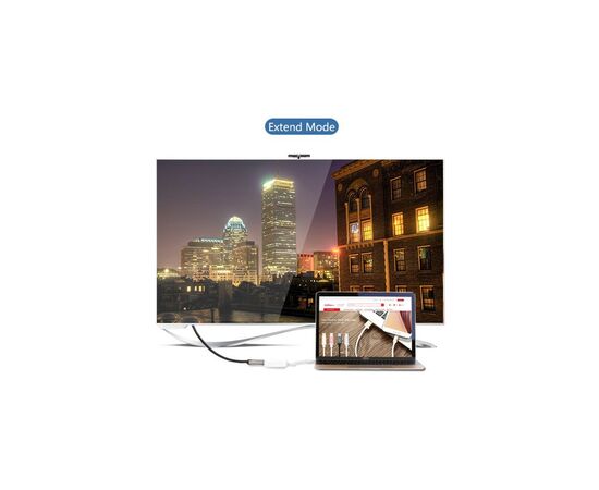 Переходник USB2.0 Type-C to HDMI V1.4b 40273 white Ugreen (40273), изображение 7 Переходник USB2.0 Type-C to HDMI V1.4b 40273 white Ugreen (40273), изображение 7