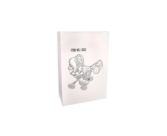 Коляска для кукол A-Toys трансформер, сумка-переноска (9333), изображение 5 Коляска для кукол A-Toys трансформер, сумка-переноска (9333), изображение 5