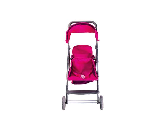 Коляска для кукол A-Toys прогулочная, двухместная, корзина (9618-G), изображение 2 Коляска для кукол A-Toys прогулочная, двухместная, корзина (9618-G), изображение 2