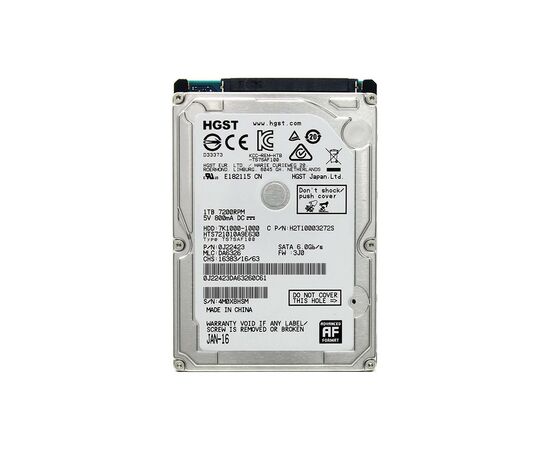 Жесткий диск для ноутбука 2.5" 1TB WDC Hitachi HGST (HTS721010A9E630)