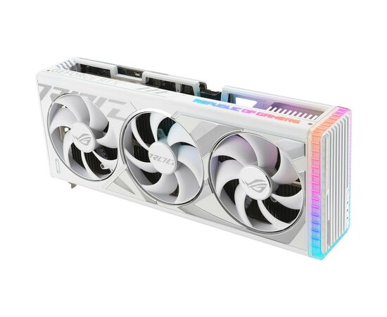 Видеокарта ASUS GeForce RTX4090 24GB ROG STRIX WHITE OC (ROG-STRIX-RTX4090-O24G-WHITE), изображение 4 Видеокарта ASUS GeForce RTX4090 24GB ROG STRIX WHITE OC (ROG-STRIX-RTX4090-O24G-WHITE), изображение 4