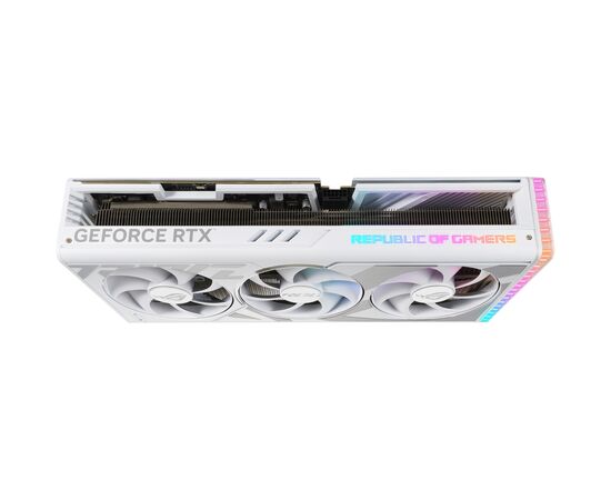 Видеокарта ASUS GeForce RTX4090 24GB ROG STRIX WHITE OC (ROG-STRIX-RTX4090-O24G-WHITE), изображение 5 Видеокарта ASUS GeForce RTX4090 24GB ROG STRIX WHITE OC (ROG-STRIX-RTX4090-O24G-WHITE), изображение 5
