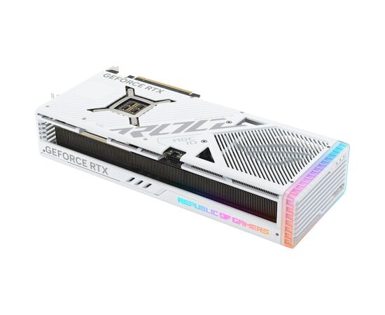 Видеокарта ASUS GeForce RTX4090 24GB ROG STRIX WHITE OC (ROG-STRIX-RTX4090-O24G-WHITE), изображение 6 Видеокарта ASUS GeForce RTX4090 24GB ROG STRIX WHITE OC (ROG-STRIX-RTX4090-O24G-WHITE), изображение 6